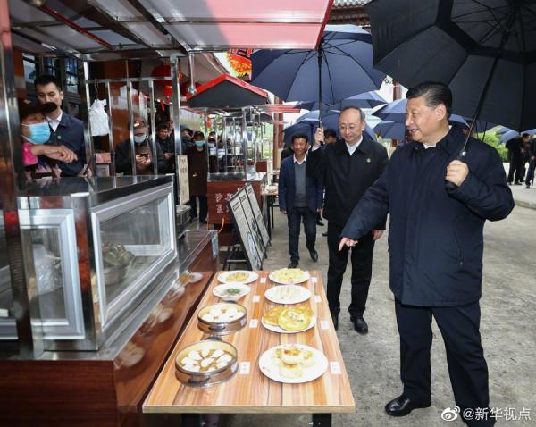 习近平在三明沙县考察调研