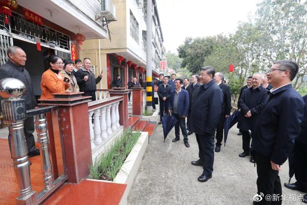 习近平在三明沙县考察调研